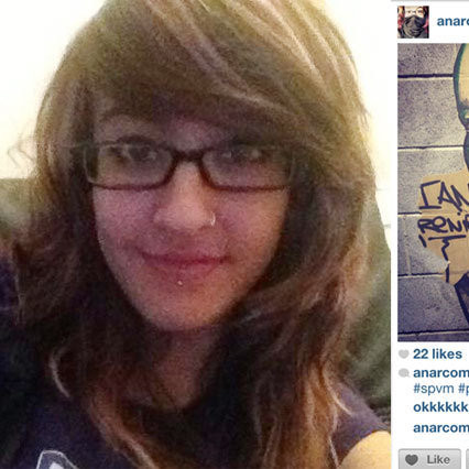 A postat o fotografie pe Instagram, iar in scurt timp a fost arestata. Cine aparea in poza. FOTO