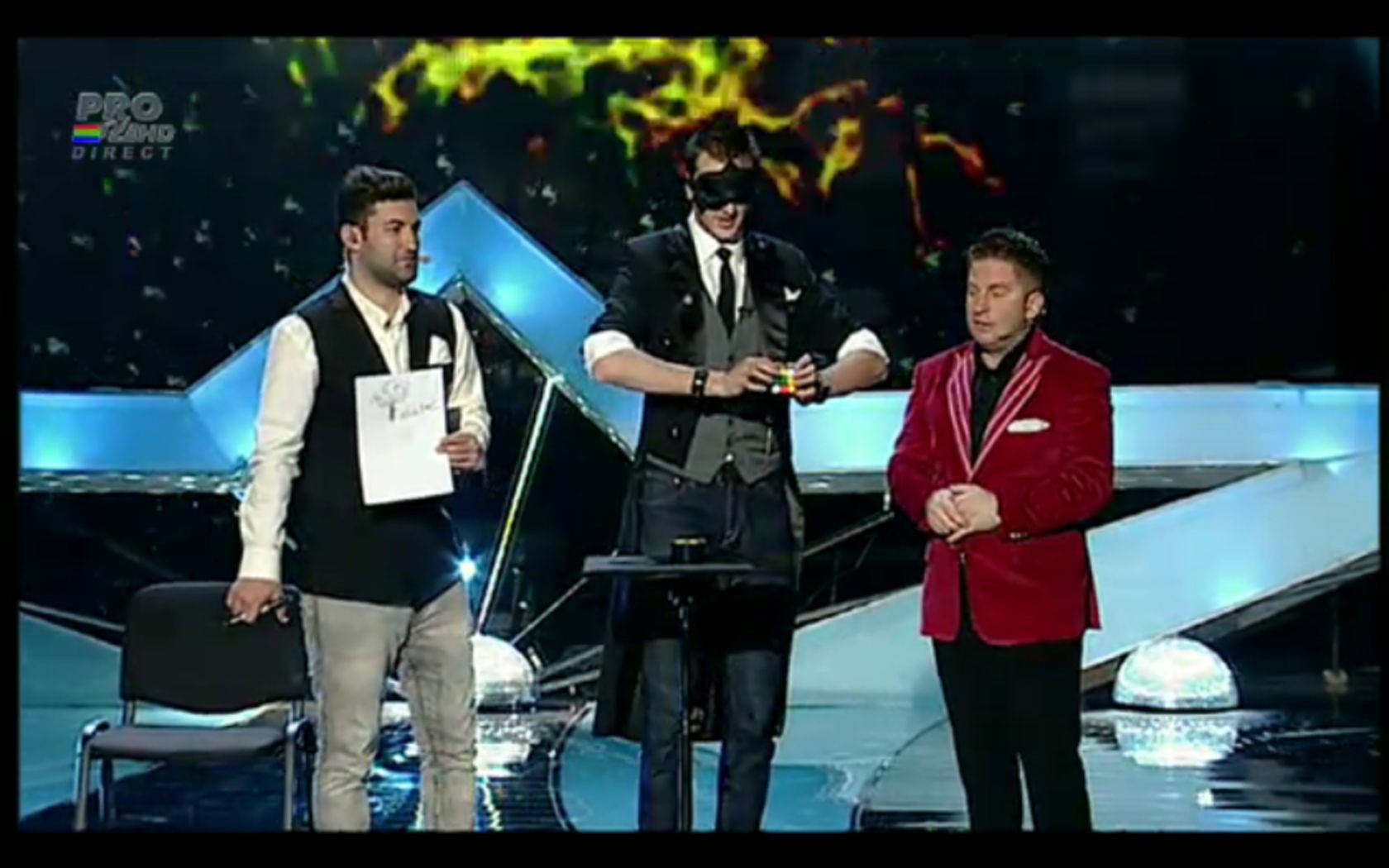 ROMANII AU TALENT, sezonul 3. Mentalistul Vlad Grigorescu a oferit un moment de magie exceptional