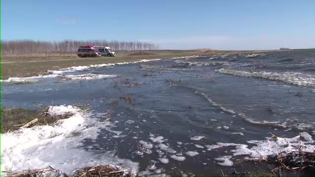 Cadavrul unui barbat, care s-a inecat luna trecuta in Dunare, a fost gasit pe malul fluviului