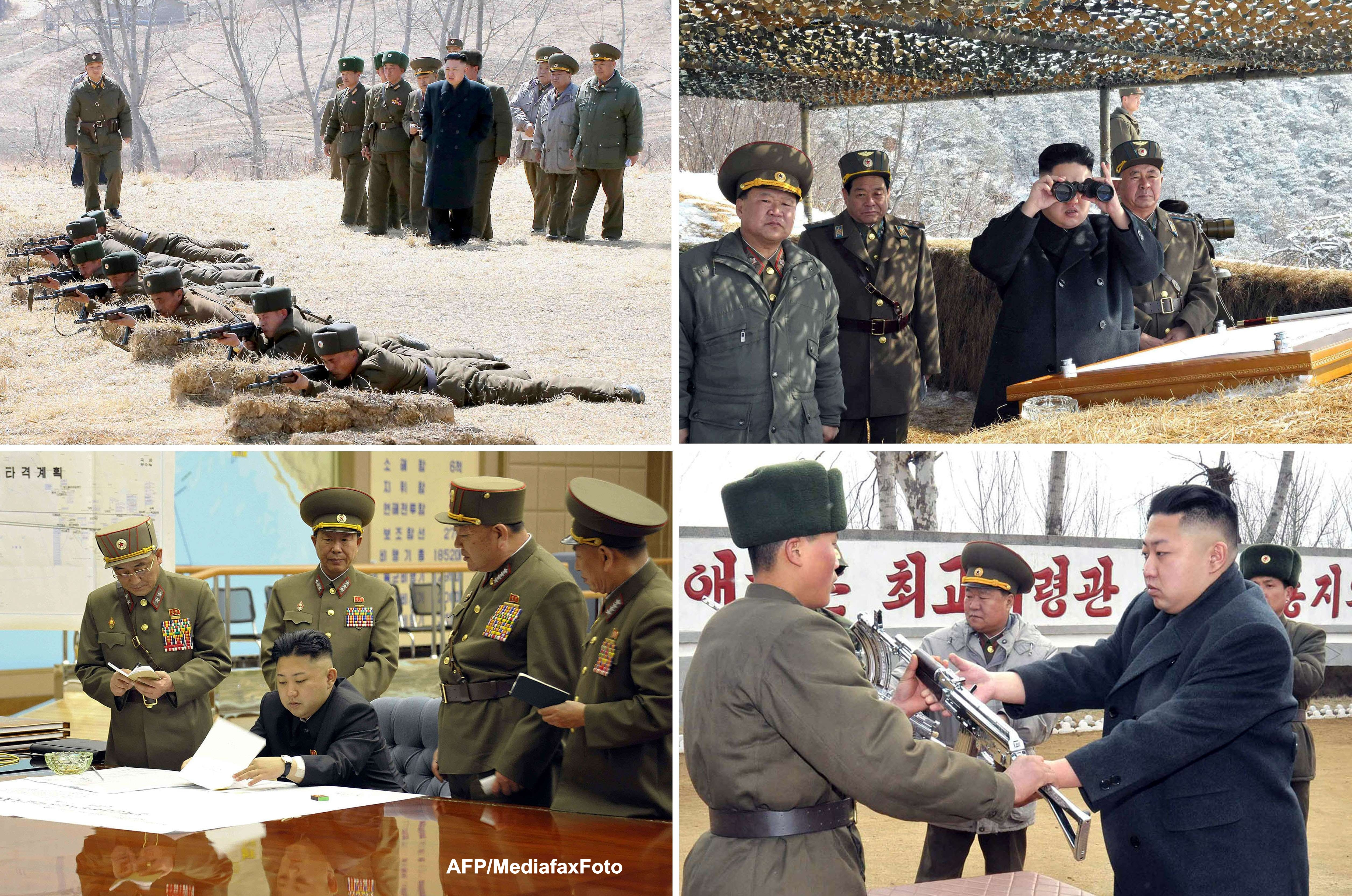 AFP: Cum a schimbat propaganda nord-coreeana imaginea lui Kim Jong-un, transformandu-l in razboinic