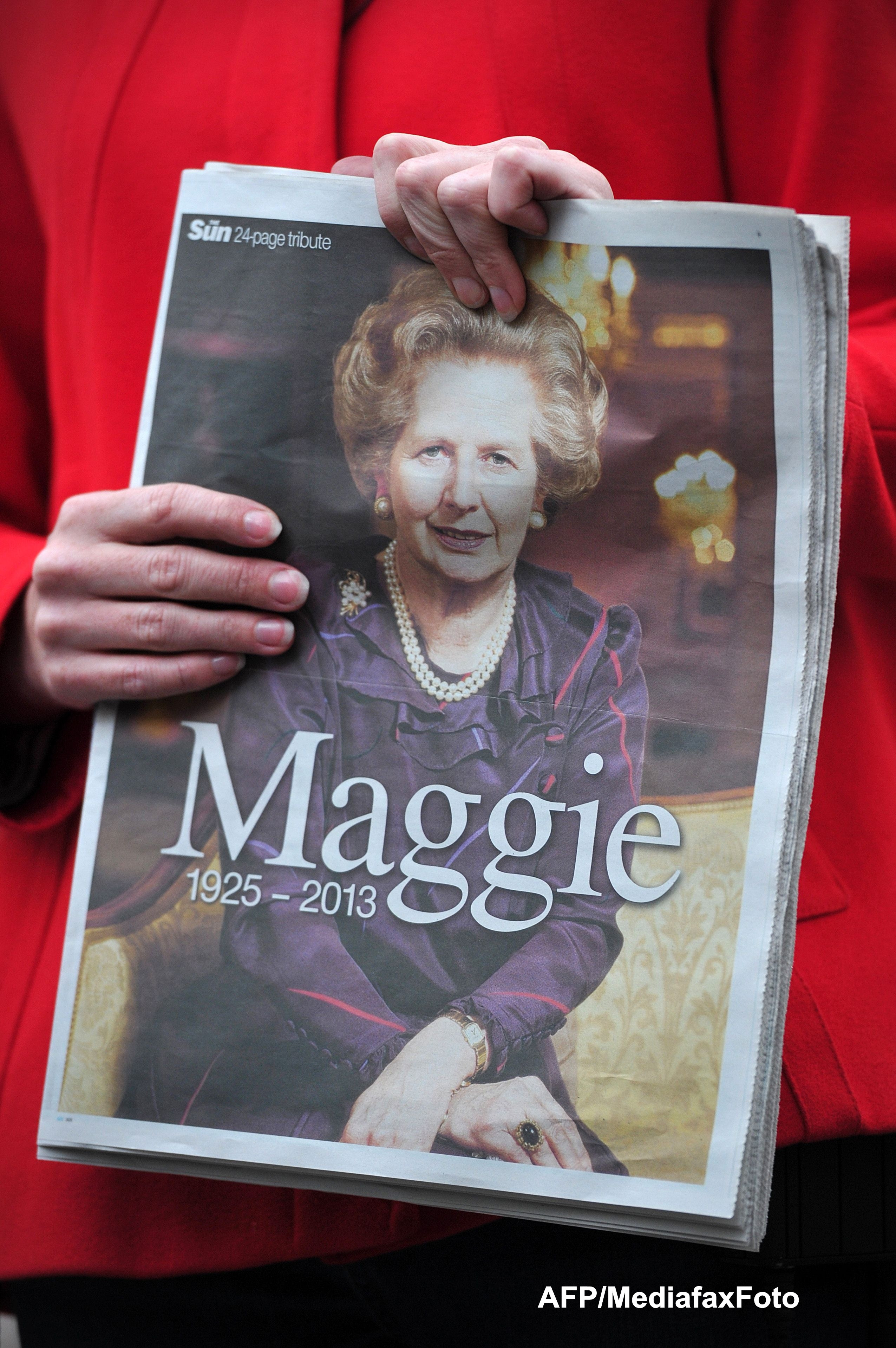 Margaret Thatcher, personaj controversat. Cele 2 feţe ale "thatcherismului", in presa internationala