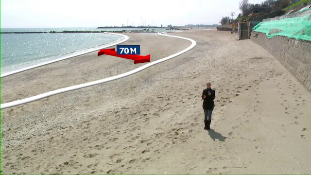 Nisip de Dunare la Marea Neagra. Proiectul autoritatilor pentru a reface plajele distruse de valuri