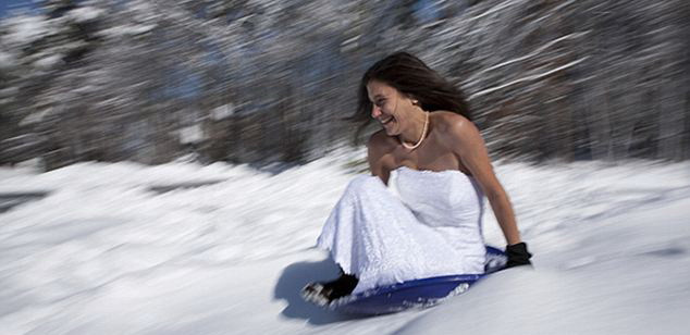 O luna de miere fara sfarsit. Mireasa care a primit cel mai frumos cadou din partea sotului. FOTO