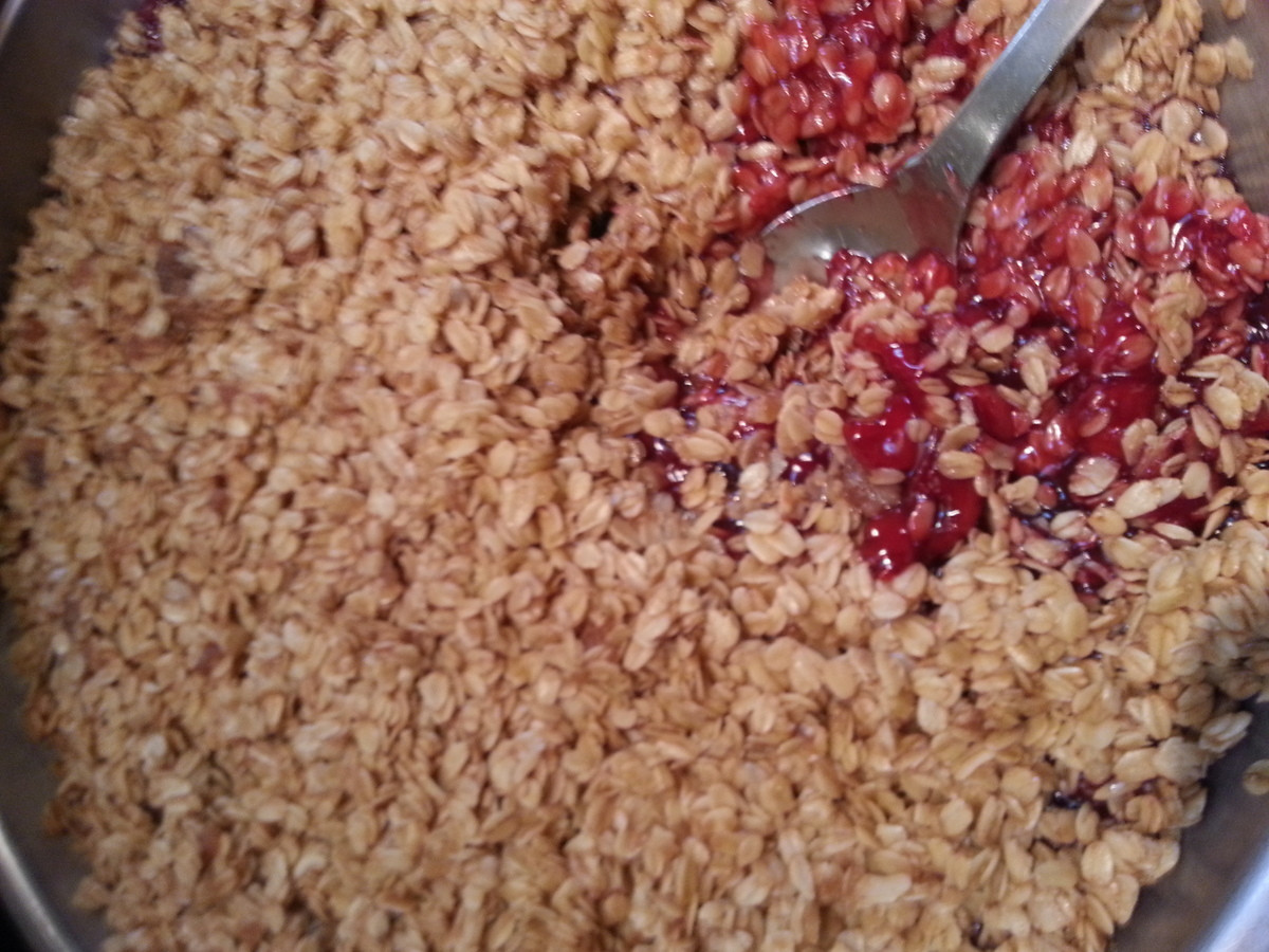 Ovăz cu vanilie şi cireşe