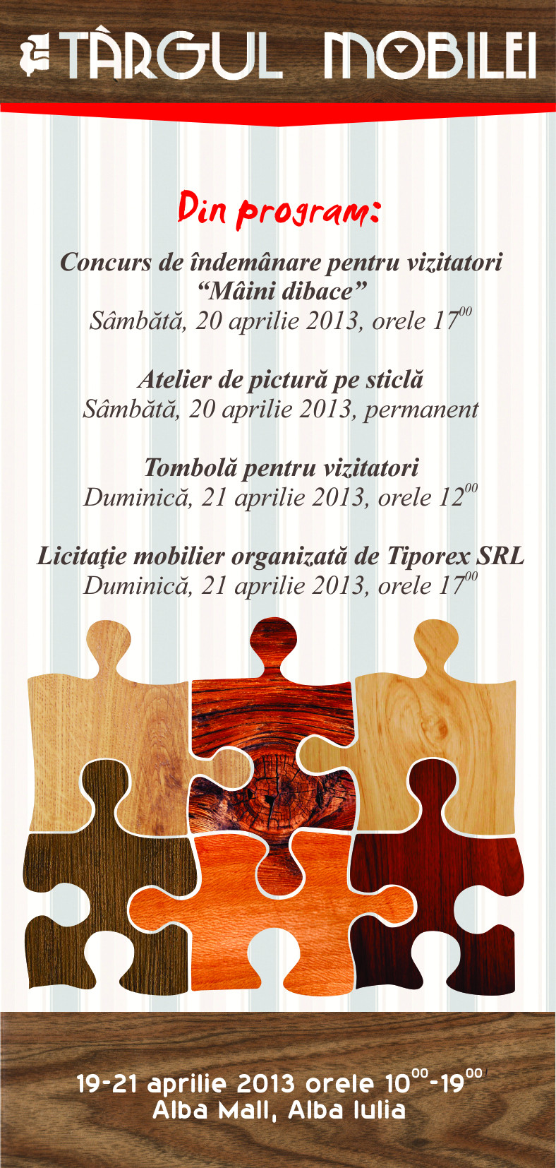 Cele mai noi tendinte in domeniul amenajarilor interioare vor fi prezentate la Alba Iulia