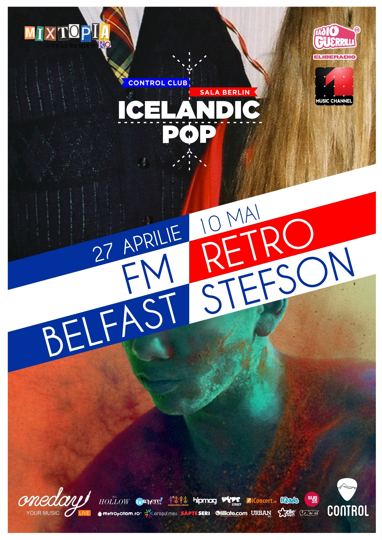 Pop islandez, LIVE la Control Club in Bucuresti: FM Belfast si Retro Stefson