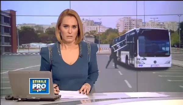23 de pasageri ai unui autobuz, luati ostatici. Exercitiu antitero in Capitala. Imagini LIVE