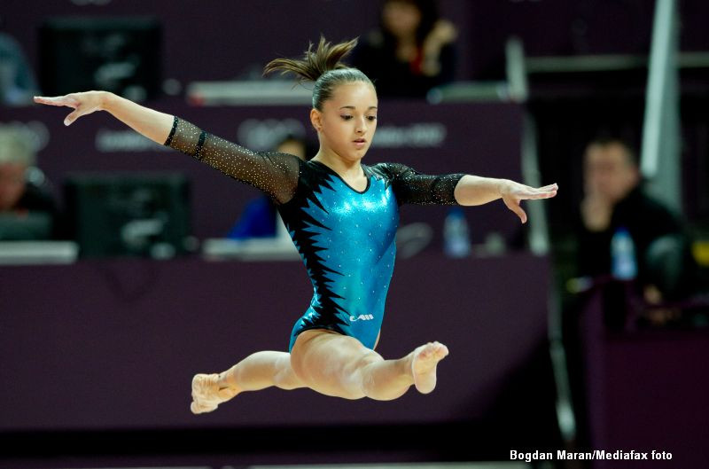 Larisa Iordache, medalie de argint la individual-compus, la CE de la Moscova