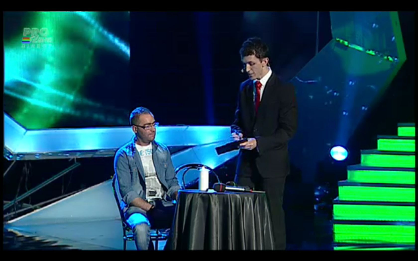 ROMANII AU TALENT, a treia semifinala. Moment extraordinar de magie oferit de Andrei Craciun