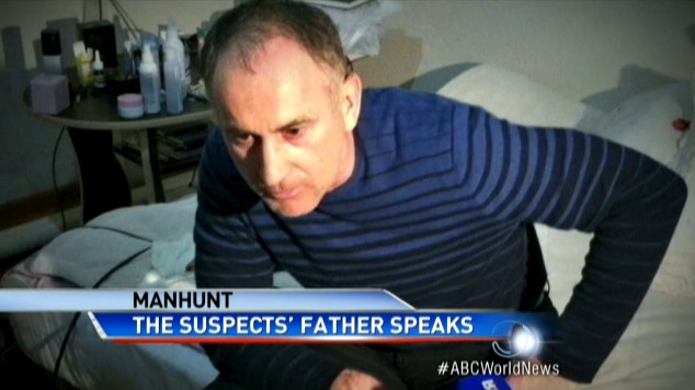 Tatal atacatorilor din Boston a izbucnit in lacrimi cand a aflat ca fiul de 19 ani e in viata. VIDEO