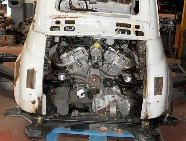 Fiat Cinquecento V12 - 10