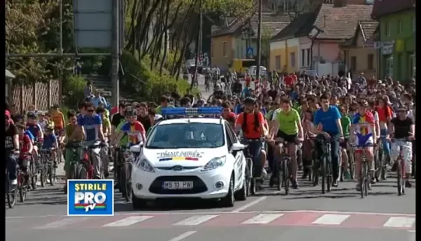Mars pe doua roti la Targu Mures