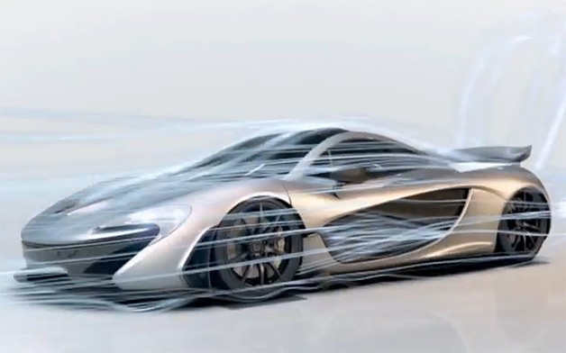 VIDEO unic! Uite cum a fost proiectat McLaren P1 cu ajutorul AERULUI!