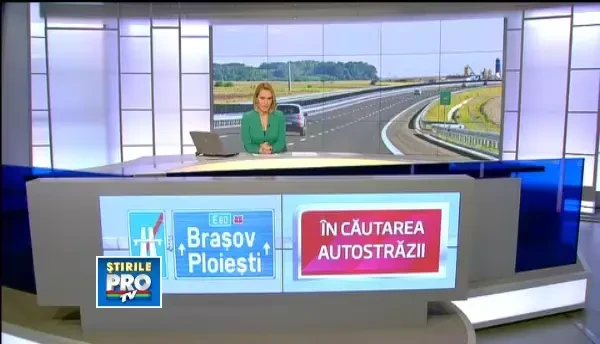 Experiment StirileProTV. Cat de greu e sa gasesti intrarea pe cea mai moderna autostrada din Romania