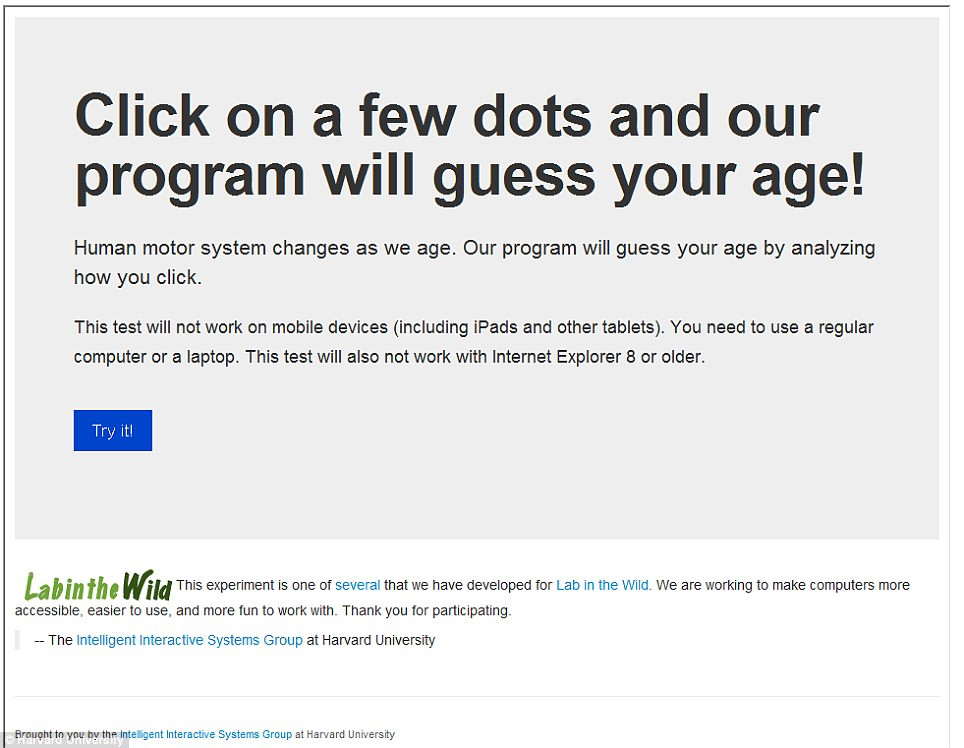 Testul care iti arata ce varsta ai, dupa numai 50 de clickuri. Rezultatele sunt interesante