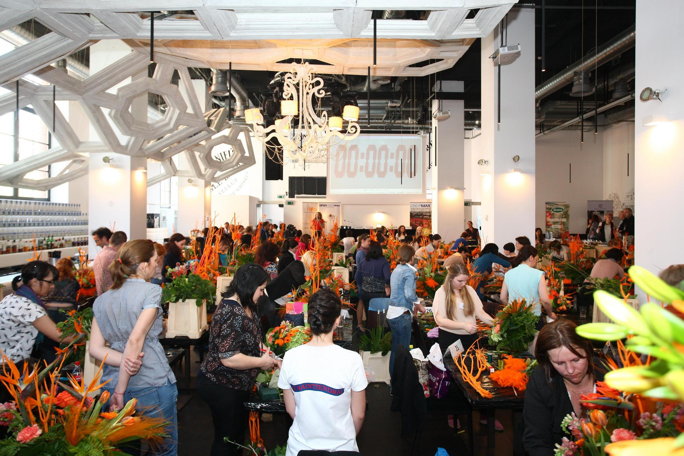 Concurs de aranjamente florale