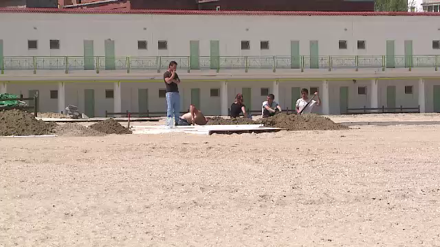 Temperaturi de 28 grade, anuntate pe litoral in acest week-end. Unele plaje sunt inca sub santier