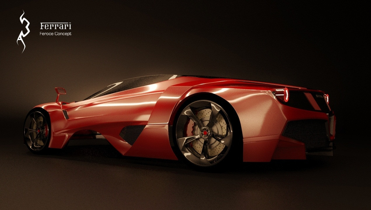 Ferrari Feroce. Conceptul nascut din obsesia pentru geometrie!