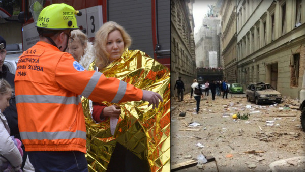 Explozie la Praga