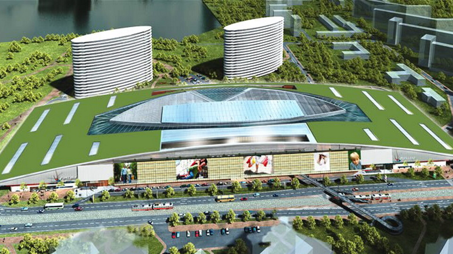 Inca un mall rasare, in 2014, intr-un cunoscut cartier bucurestean.Brandurile si-au anuntat prezenta