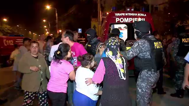 Un sofer, salvat cu trupele speciale de furia unei familii care si-a pierdut fetita intr-un accident