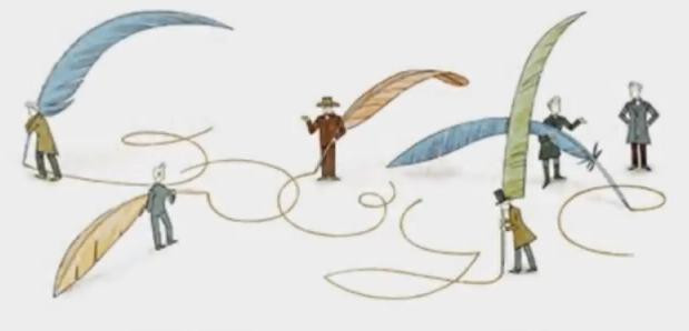 Søren Kierkegaard, sarbatorit de Google printr-un Doodle. Søren Kierkegaard si Dumnezeul neinteles