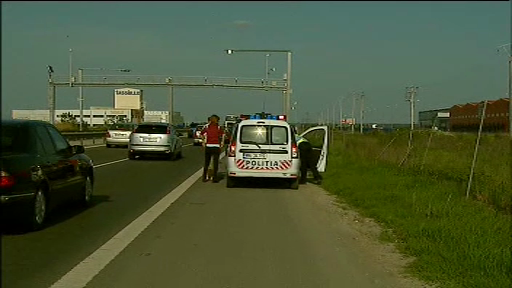 Sofer prins pe autostrada Bucuresti-Pitesti cu 220 de kilometri pe ora