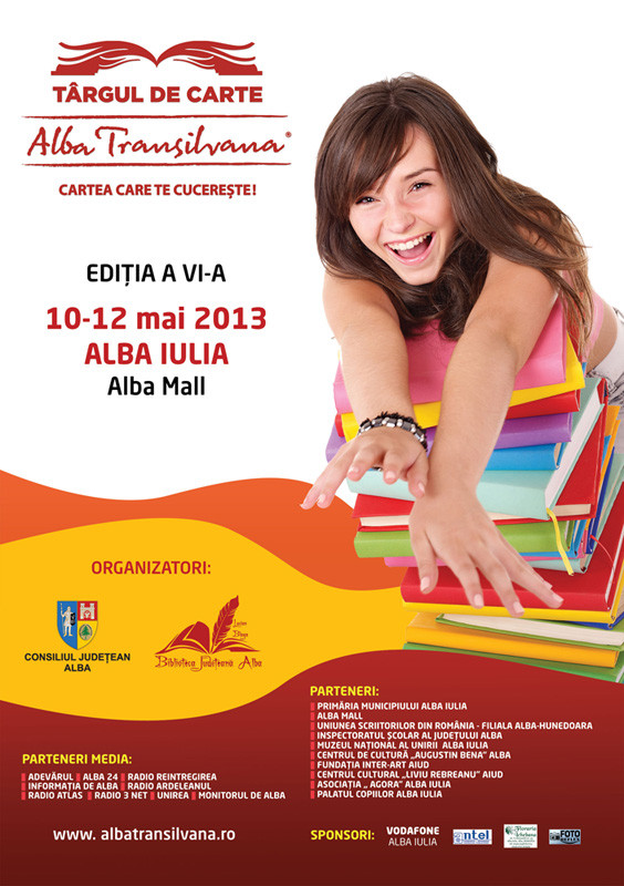 Cartea, la loc de cinste in Alba Iulia