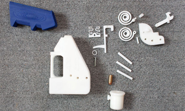 Asa arata un pistol de calibrul 380 - fabricat la imprimanta 3D! VIDEO