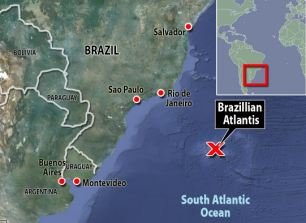 harta Brazilia, Atlantida