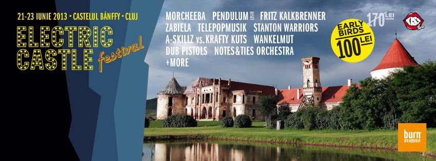 Cel mai mare festival de muzica electronica din Romania va avea loc la castelul Banffy.
