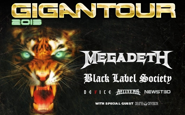 Festivalul Gigantour, organizat de Dave Mustaine, nume grele pe afis: Black Label Society, Newsted