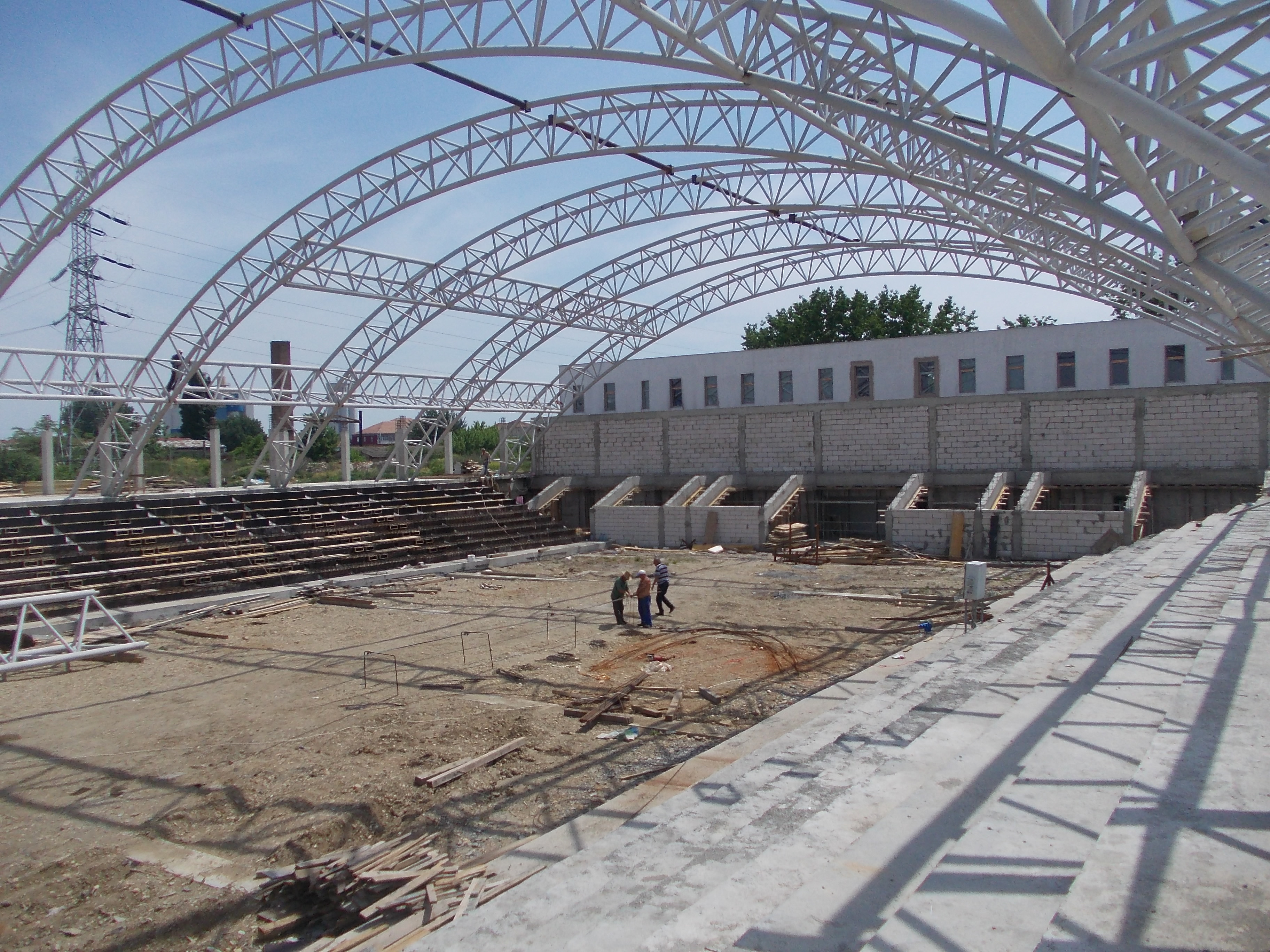 Sala Polivalenta a Politehnicii, extinsa la 2.500 de locuri. Afla care este stadiul lucrarilor