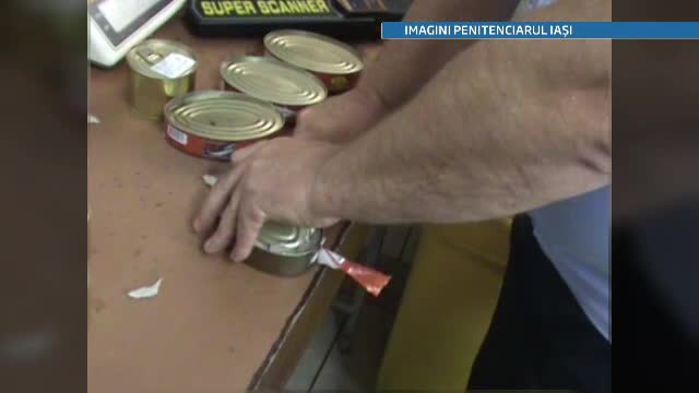 Telefoane la conserva, descoperite intr-un pachet pentru un detinut de la Penitenciarul din Iasi