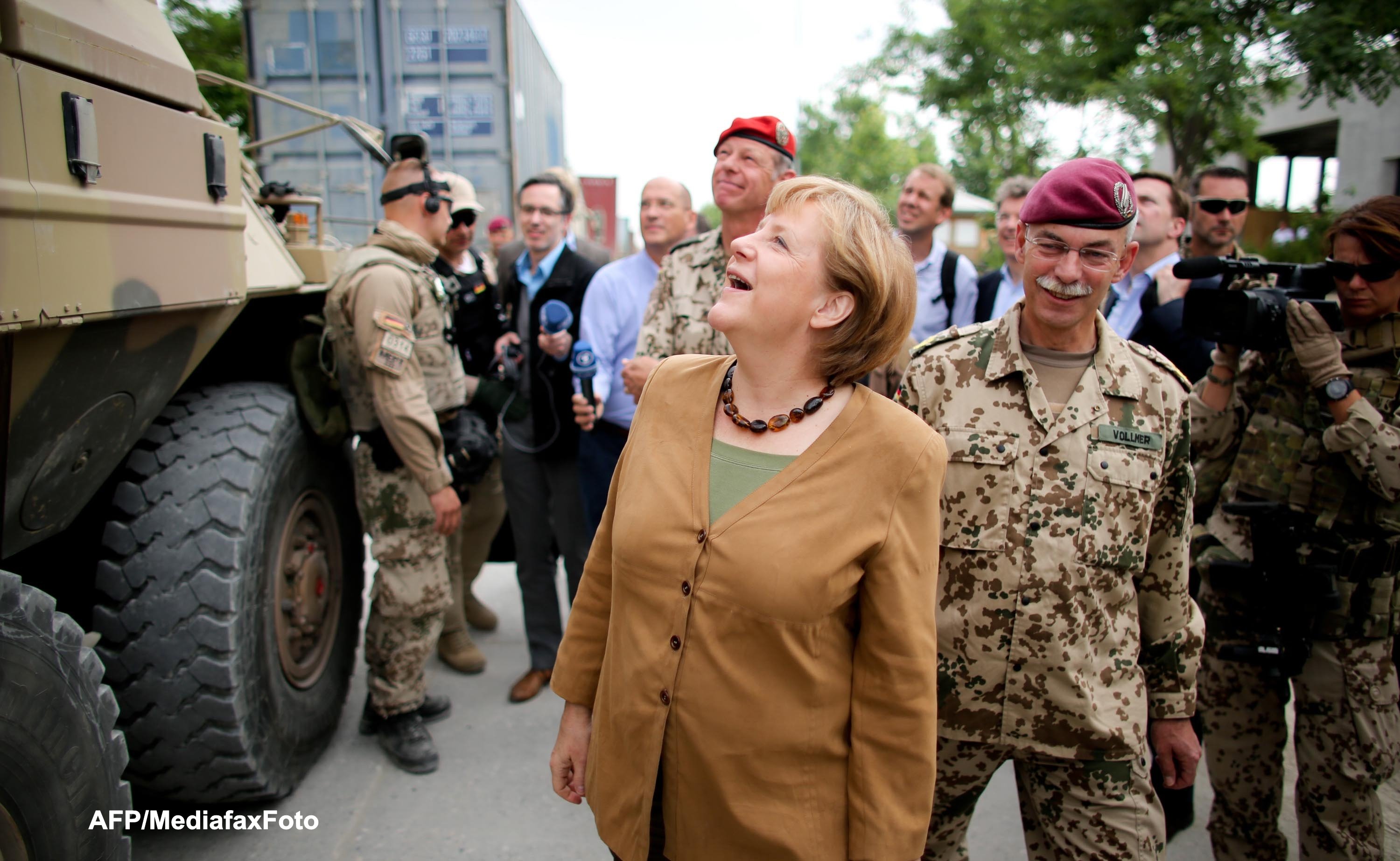 Angela Merkel in Afganistan