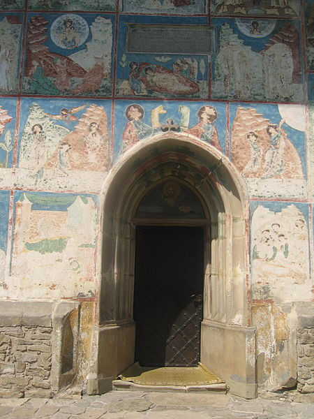 manastirea Arbore, fresce, Bucovina