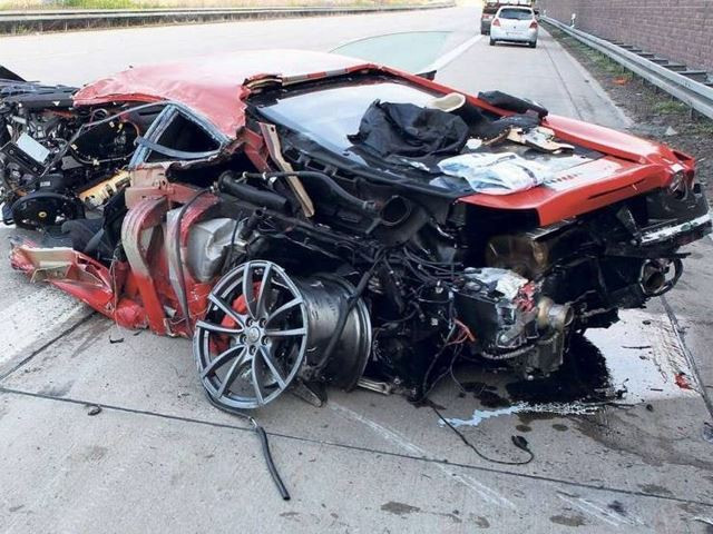 Accident Ferrari F430 - 3