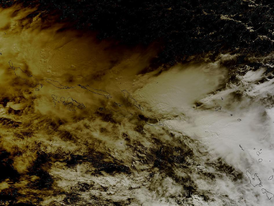 NASA a surprins umbra Lunii pe suprafata Pamantului in timpul eclipsei de Soare