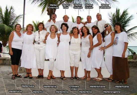 Motivul pentru care o femeie si-a botezat toti cei 15 copii cu numele "Walter"