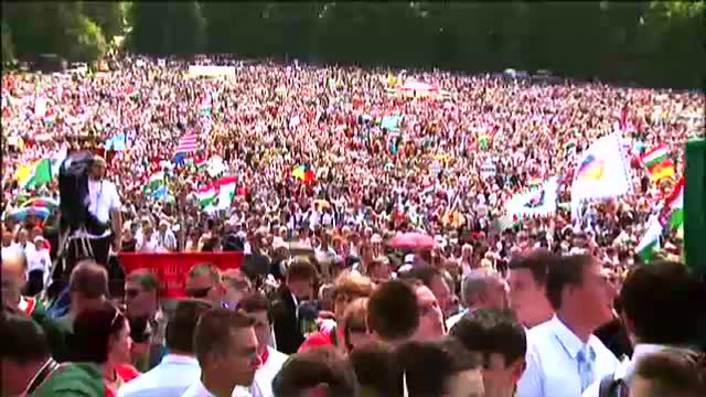 Pelerinaj impresionant in Harghita: 150.000 de oameni, dar nicio busculada sau macar o voce ridicata