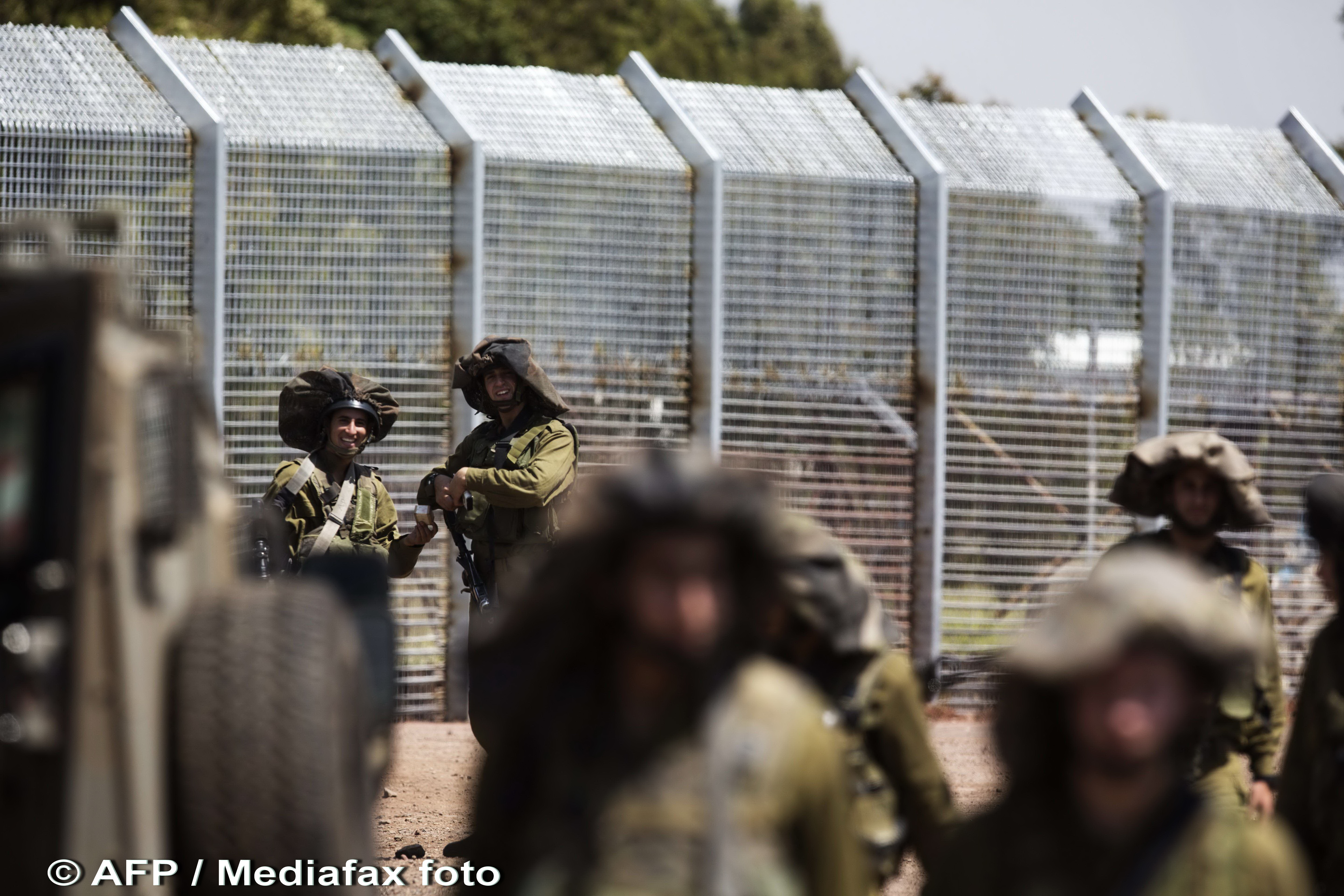Focuri de arma din Siria au vizat sectorul Platoului Golan ocupat de Israel