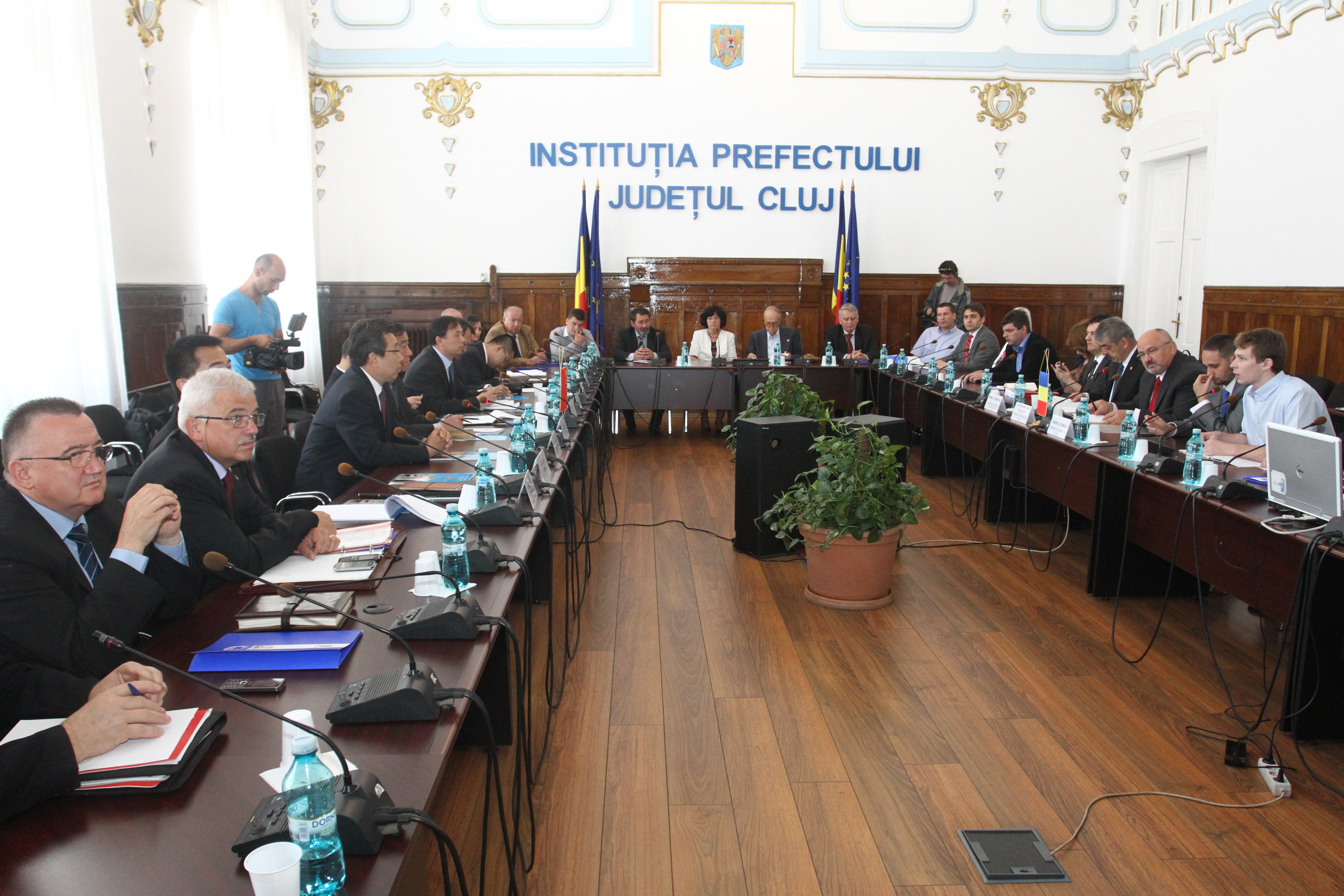 Vizita de lucru. Investitorii chinezi, interesati sa investeasca in Cluj