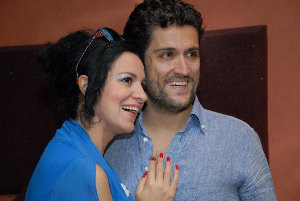 Angela Gheorghiu si Cezar Ouatu nu mai formeaza un cuplu. Ce a postat artista pe Facebook