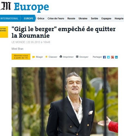 Ecourile cazului Becali. Opinia presei straine si razboiul de replici intre politicieni din tara