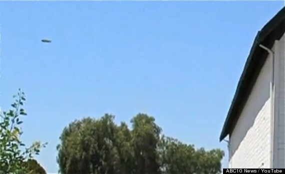 "Nu mi-a venit sa cred" O femeie a fotografiat din greseala un OZN in San Diego