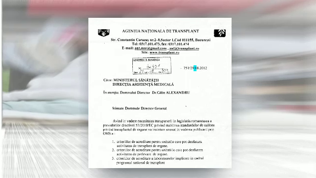 Erorile procesului birocratic care pun in pericol viata pacientilor ce au nevoie de un transplant