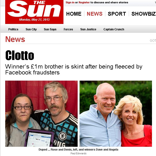 Fratele a castigat la loto si i-a dat 1 milion de lire. I-a facut praf in cinci luni si acum e dator