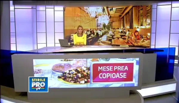 Romanii, in topul pofticiosilor. Cate calorii consuma o persoana, dupa singura o masa la restaurant