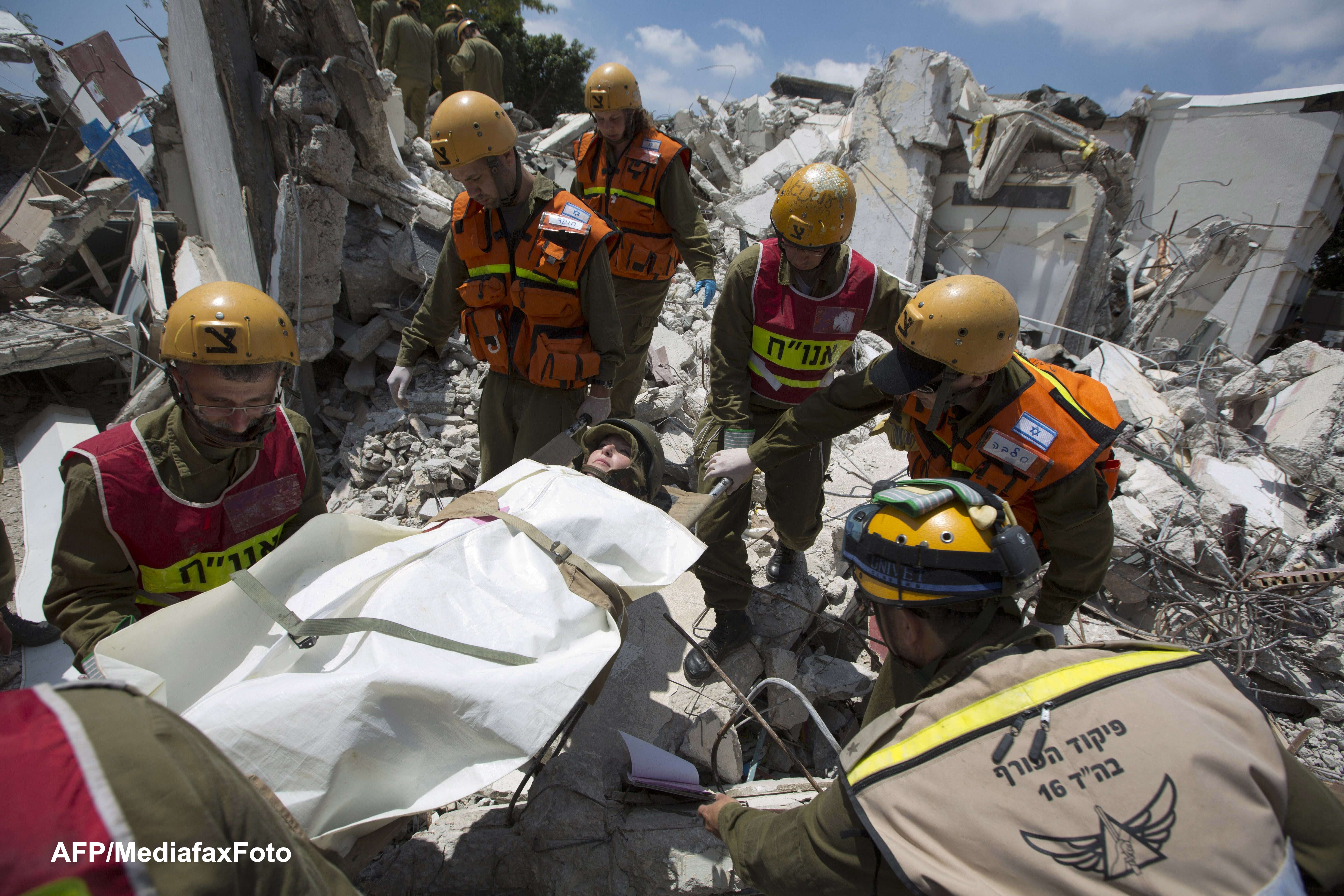 Exercitiu de aparare in Israel