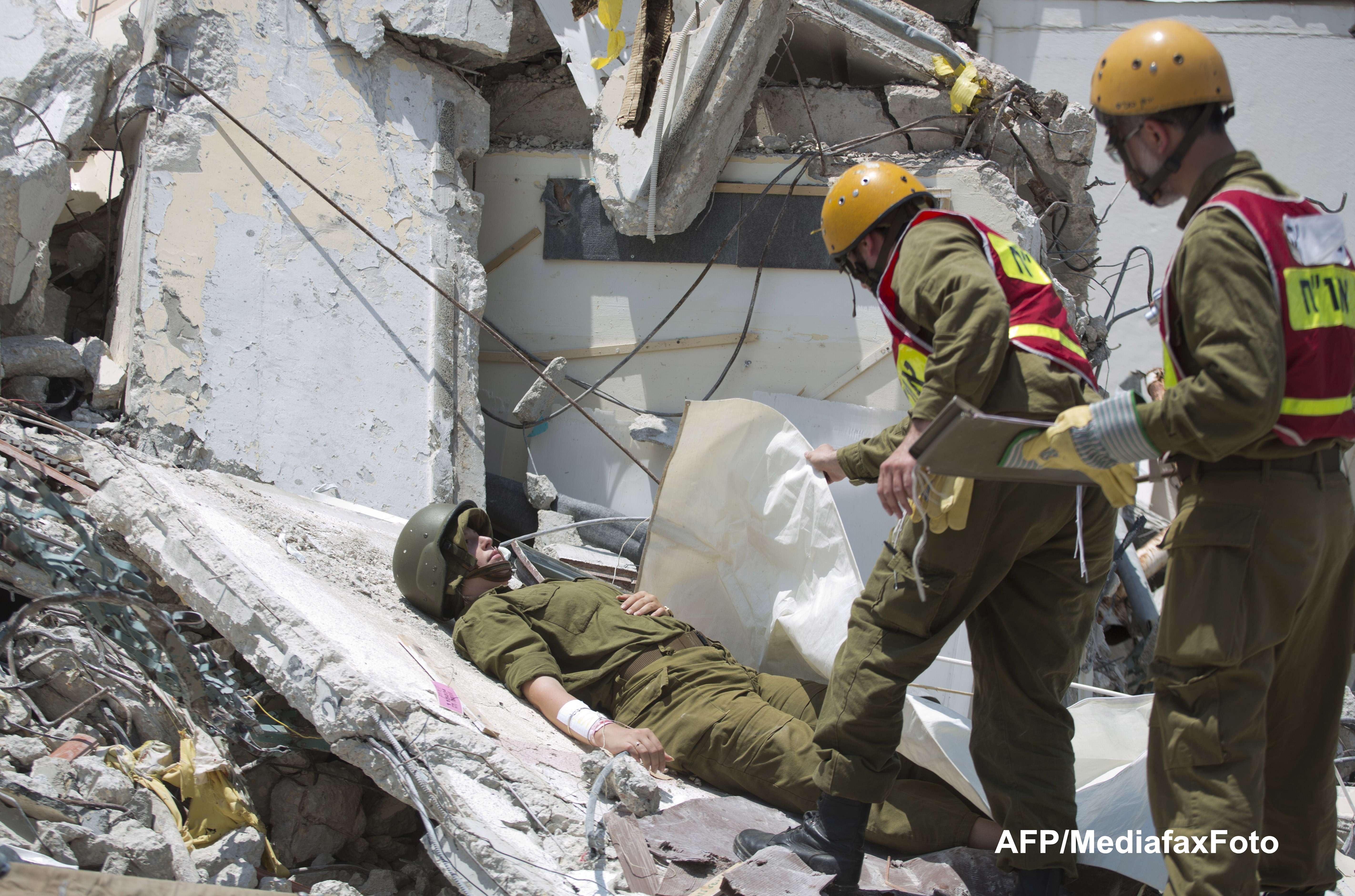 Exercitiu de aparare in Israel